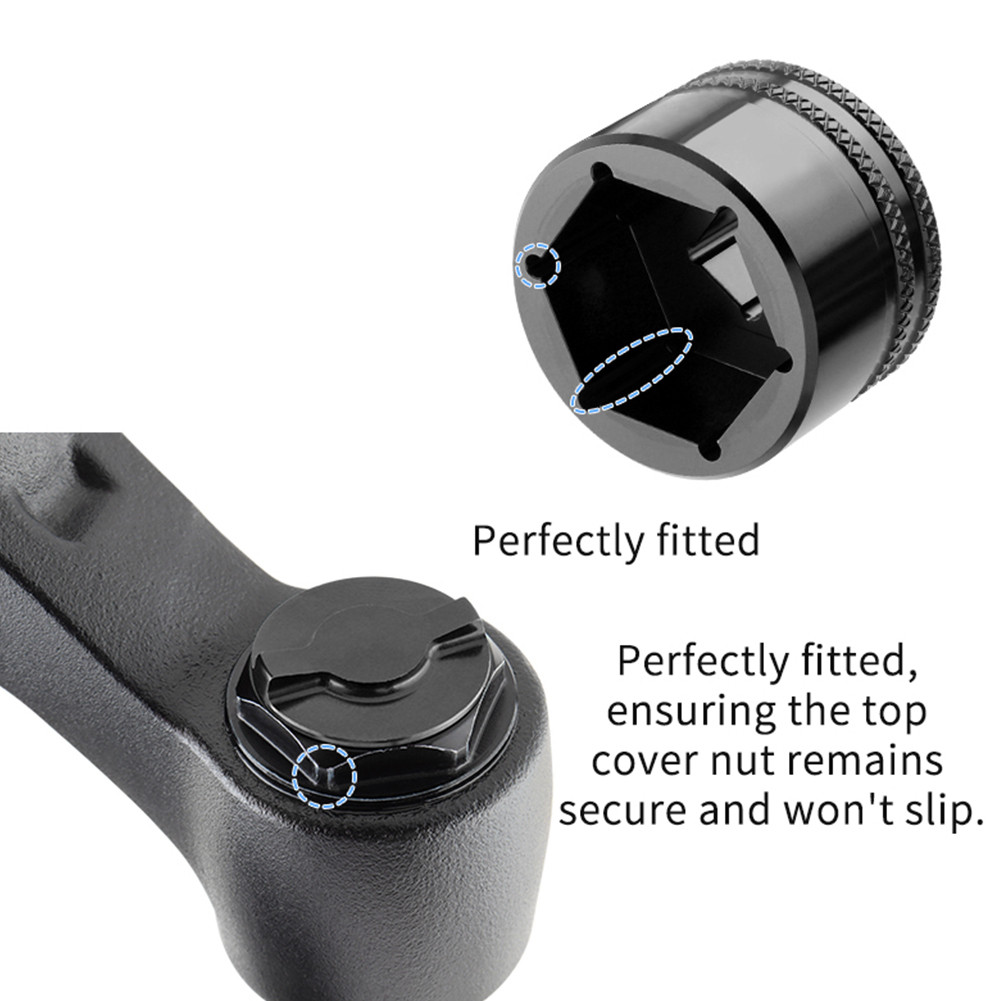 thumbnail image 2 of 32mm Bike Fork Topcap Socket Tool - Compatible With Fox 36, 38, 40 Forks, Fits 3/8" Ratchet 2 of 14