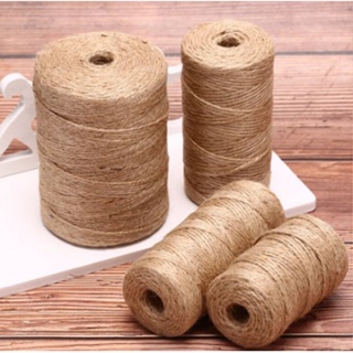 Rope Hand-Woven Diy 2mm Thick 100 Meters A Roll Of Thin Rope Jute