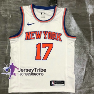 Frank Ntilikina New York Knicks Nike Player-Worn #11 White Jersey