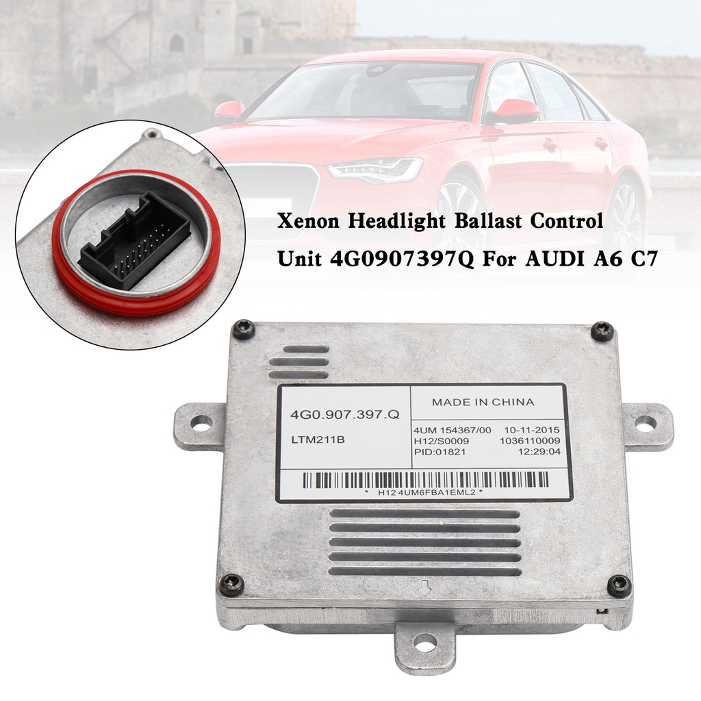 Xenon Headlight Ballast Control Unit 4G0907397Q For AUDI A6 C7 Shopee