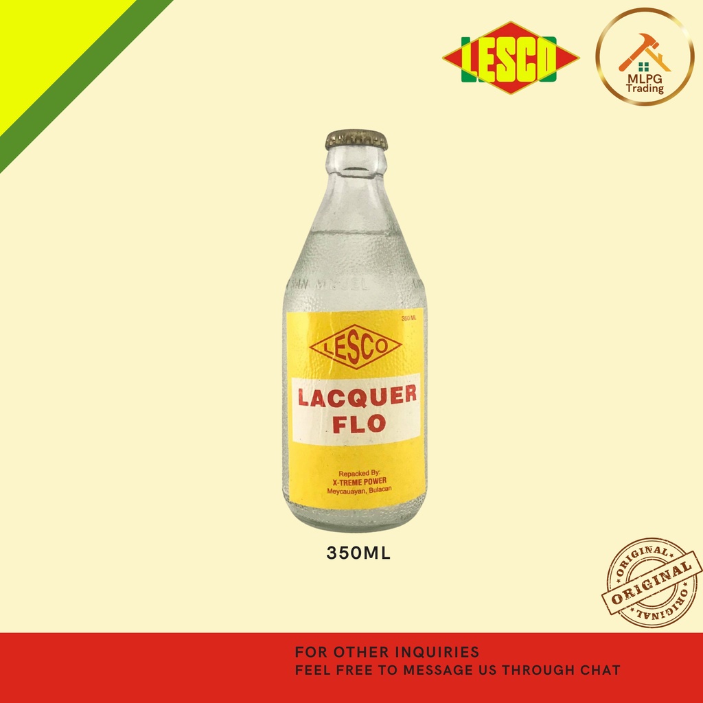 LESCO Lacquer Flo (350ML) Shopee Philippines