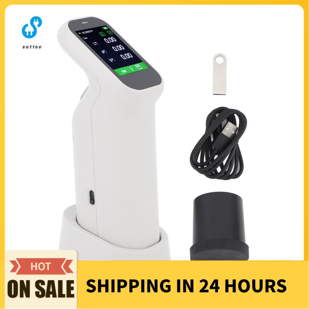 Ttiitt Touch Screen Colorimeter 6mm Color Difference Tester Analyzer