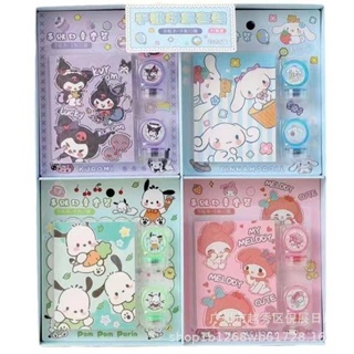 Sanrio Notebook Kawaii Kuromi Cinnamoroll My Melody Cute Cartoon Daily  Weekly Planner Agenda Stationery Office School