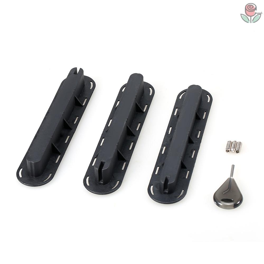 Durable 3 Pack Tri Fins Box Plugs Fin Base Set for Surfboards ...