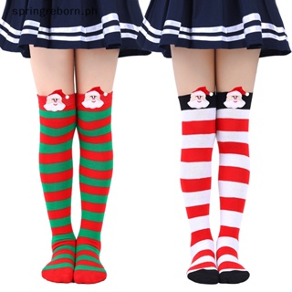 ∏☃ Girl kids White Stockings Over Knee Stockings Thigh High Girl