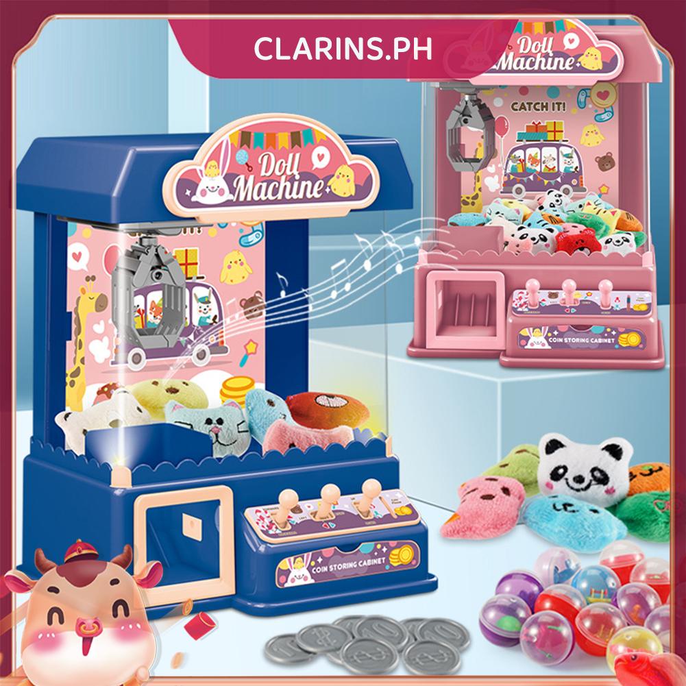 [clarins.ph] Doll Claw Machine Arcade Claw Game Machine Toy Electronic