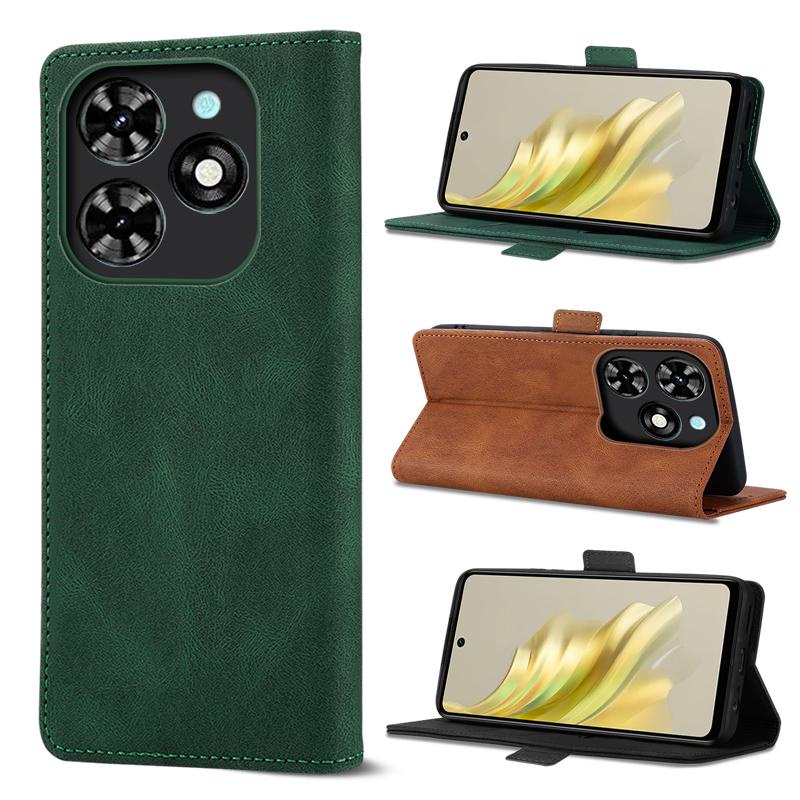 For Tecno Spark 20 Pro Kj6 Case Atmosphere Leather Leather Case Cover ...