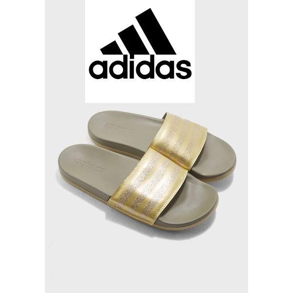 Adidas women's adilette cheap cloudfoam plus explorer slides