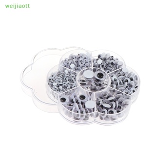 200Pcs Self Adhesive Mixed Googly Wiggly Eyes 6/8/10/12/15mm for Eggs Toys  Dolls