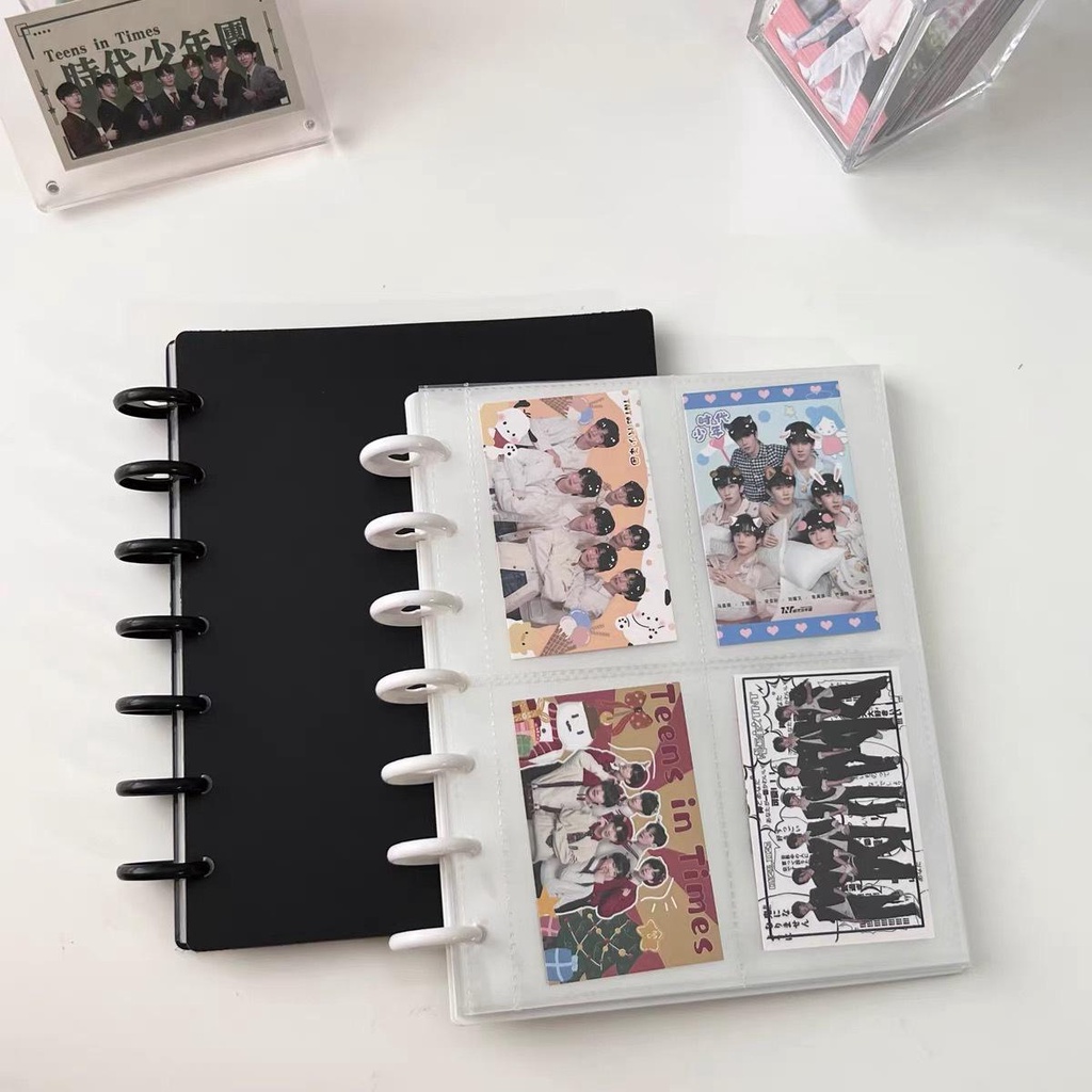 A5 7 Ring Photocard Binder File Kpop Stationery Polco Storage Album