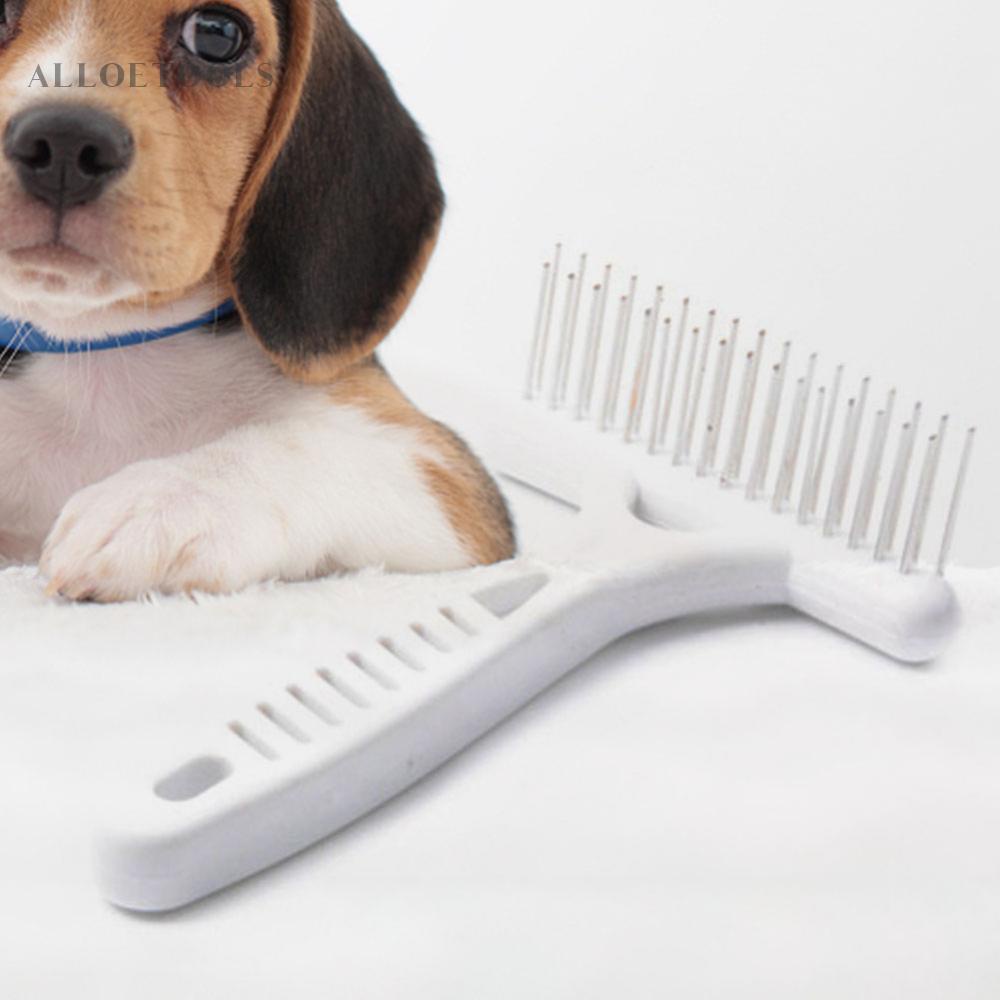 Pet Dog Rake Comb Brush Short Long Thick Hair Fur Shedding Remove Cat