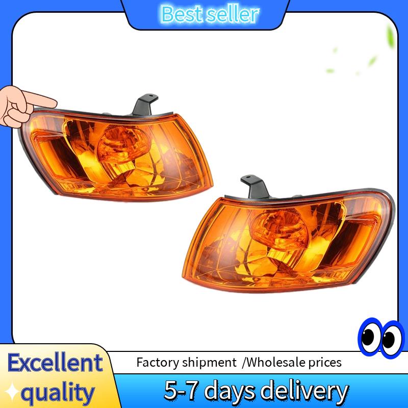 Pair Of Amber Turn Signal Bumper Corner Lights For 1993-1997 Toyota Corolla AE100 (Left & Right) 5 thumbnail image