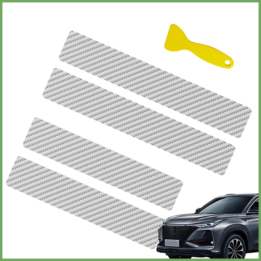Carbon Fiber Car Threshold Sticker Waterproof Carbon Fiber Stickers