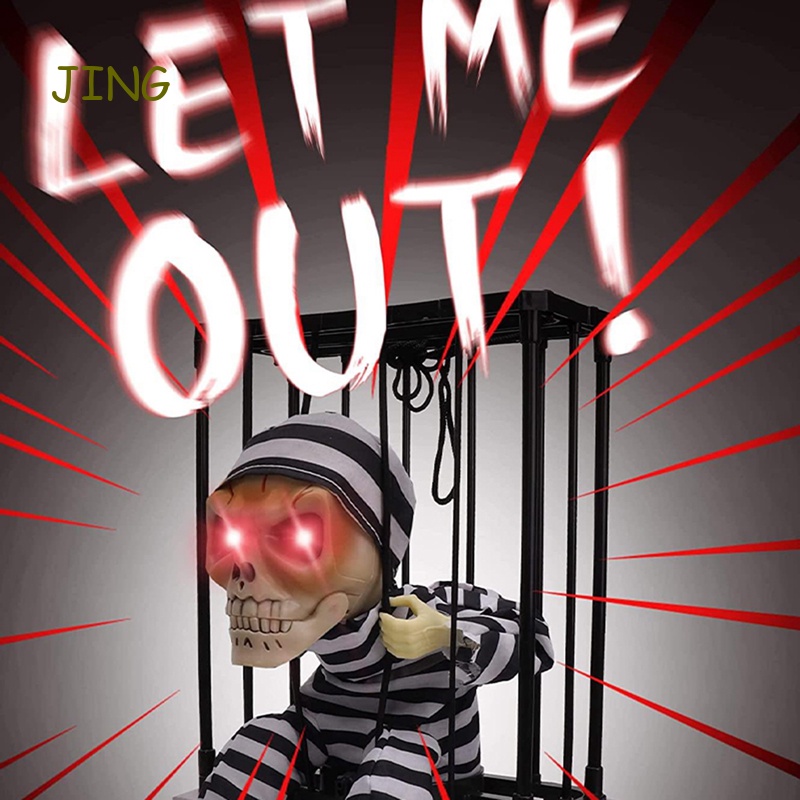 Yelling Scary Animated Halloween Decorations Indoor Outdoor, Spirit