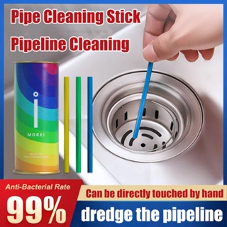 45cm Portable Pipe Dredging Strip Hair Brush Cleaner Foldable Sink Drain  Cleaner Sticks Clog Remover Kitchen Cleaning Tool