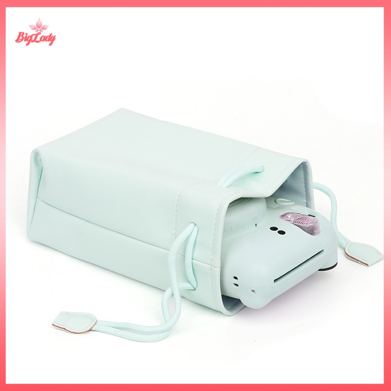 UVLN> PU Leather Instant Camera Storage Case Portable Universal