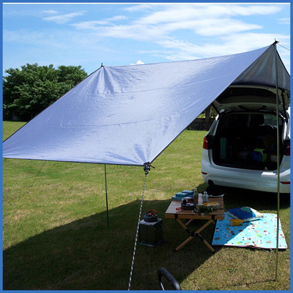 Sun protection car awning side pergola outdoor rainproof camping car ...