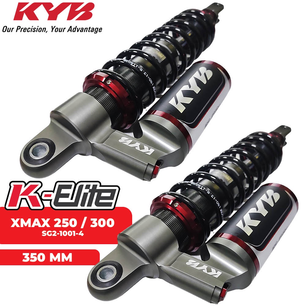 KYB K-Elite XMAX [350mm] Motorcycle Shock Absorber (Made in Thailand ...