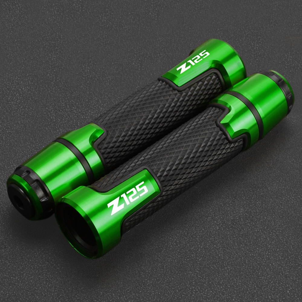 Keenso 2pcs Motorcycle Handlebar Grips Universal 7/8 22 mm Rubber Non