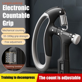 Hand Grip Strengthener, 10-100kg Adjustable Hand Grip Strengthener Wrist  Exerciser For Hand Strength Training And Injury Recovery
