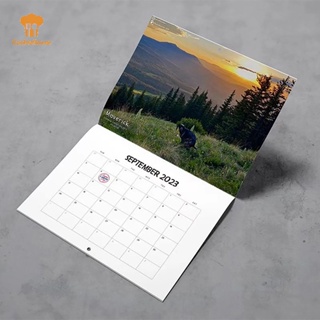 Desk 3D Memo Pad 2024 Calendar Creative Panoramic Calendar with Light for  Family Friend Neighbor Gift 