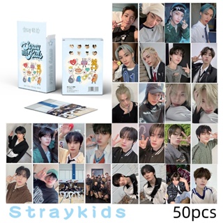 8Pcs/Set KPOP Album Photocards Stray Kids 5-STAR Postcard HyunJIn