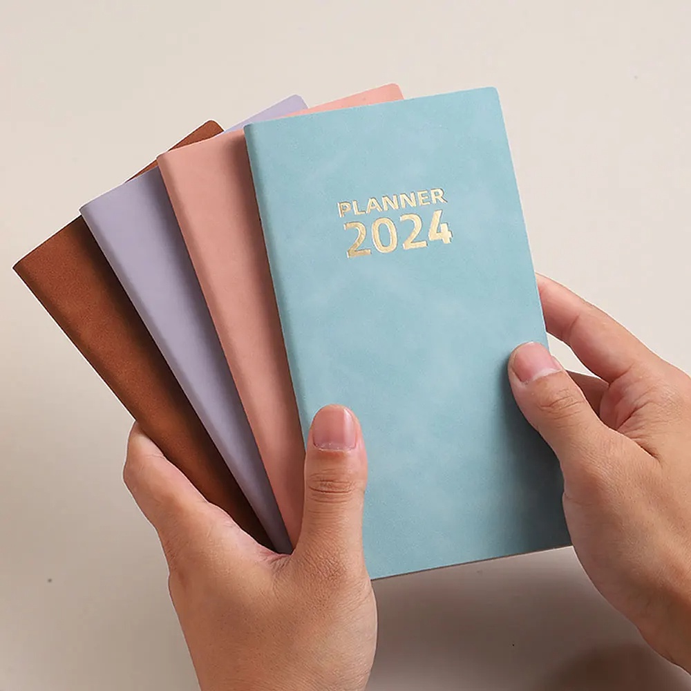 2024 A6 Notebook Notepad Daily Weekly Planner Agenda Notebooks with ...
