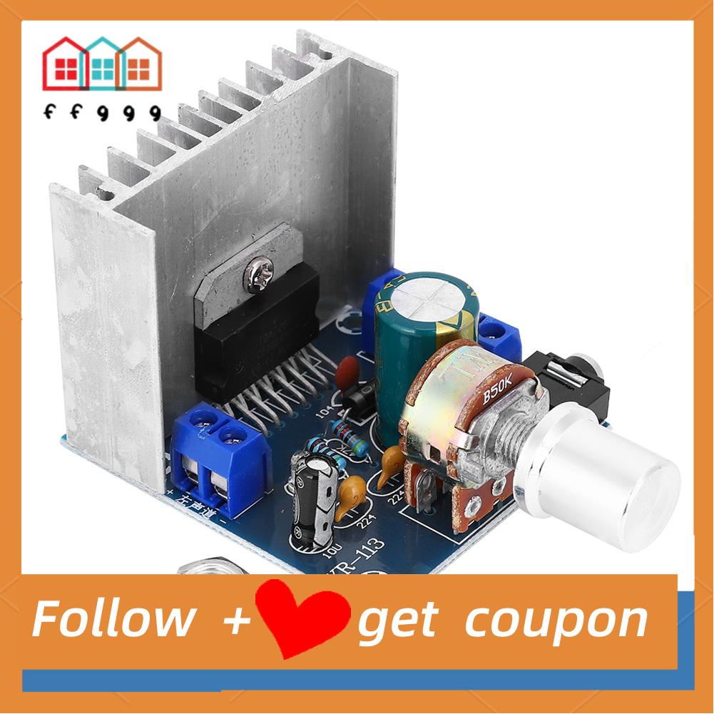 Ffggg Amplifier Module 2-Channel Digital Board Power Potentiometer