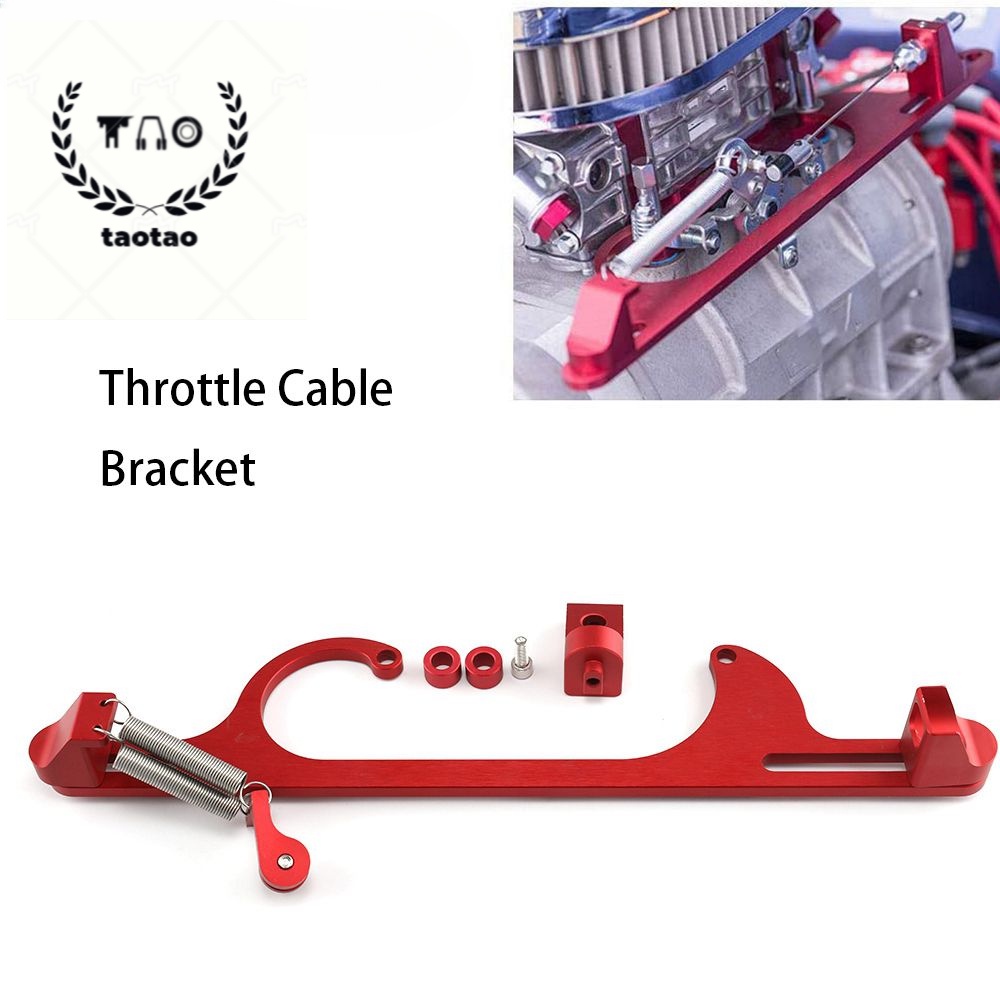 Throttle Cable Carb Bracket Carburetor 350 For Holley Aluminum - Foto 5
