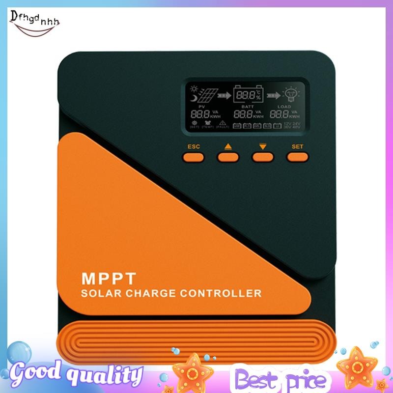 Controller Solare MPPT 100A - Regolatore Carica 12V/24V Con Doppio USB, Per Batterie Gel E Sigillate - Foto 3