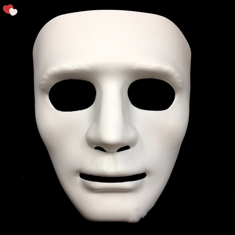 Masquerade Mask Dance Mask Prom White Street Dance Mask Men and Women