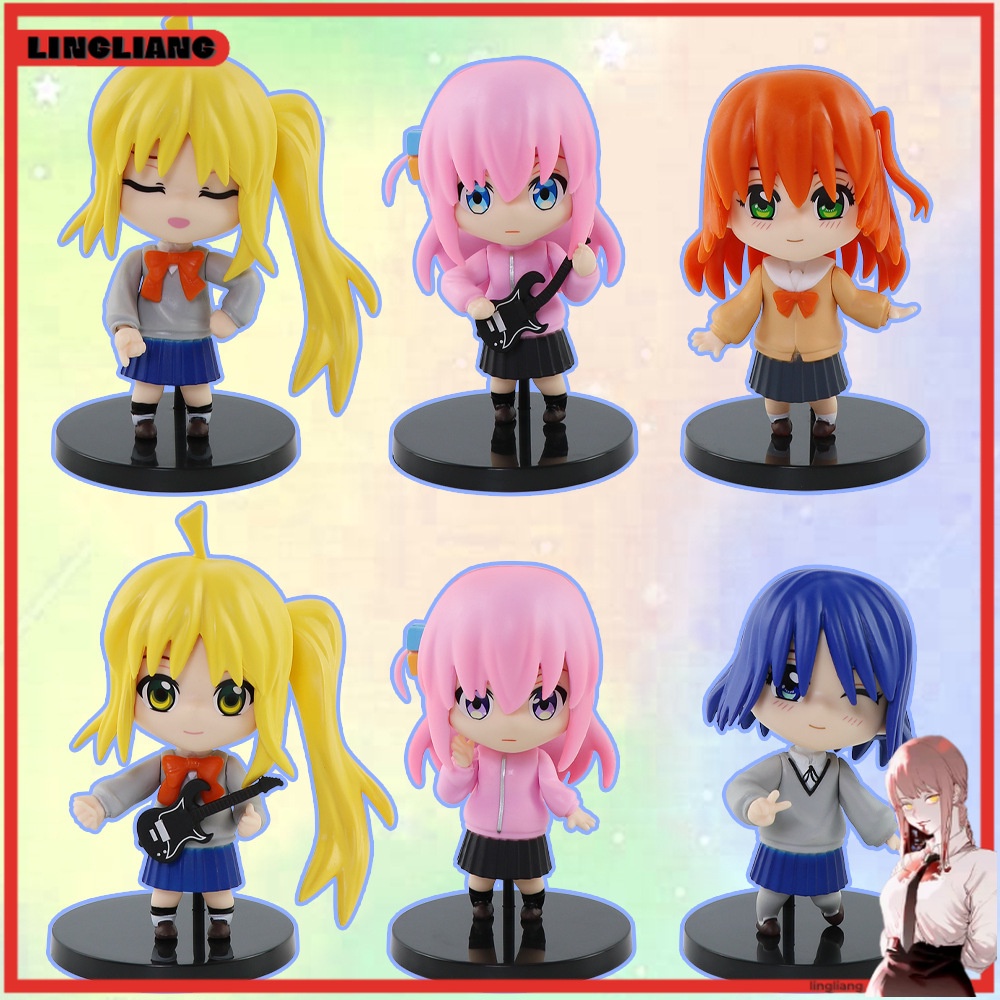 Anime Figure BOCCHI THE ROCK! Yamada Ryo Ijichi Nijika Kita Ikuyo Action  Figure Figurines | Shopee Philippines