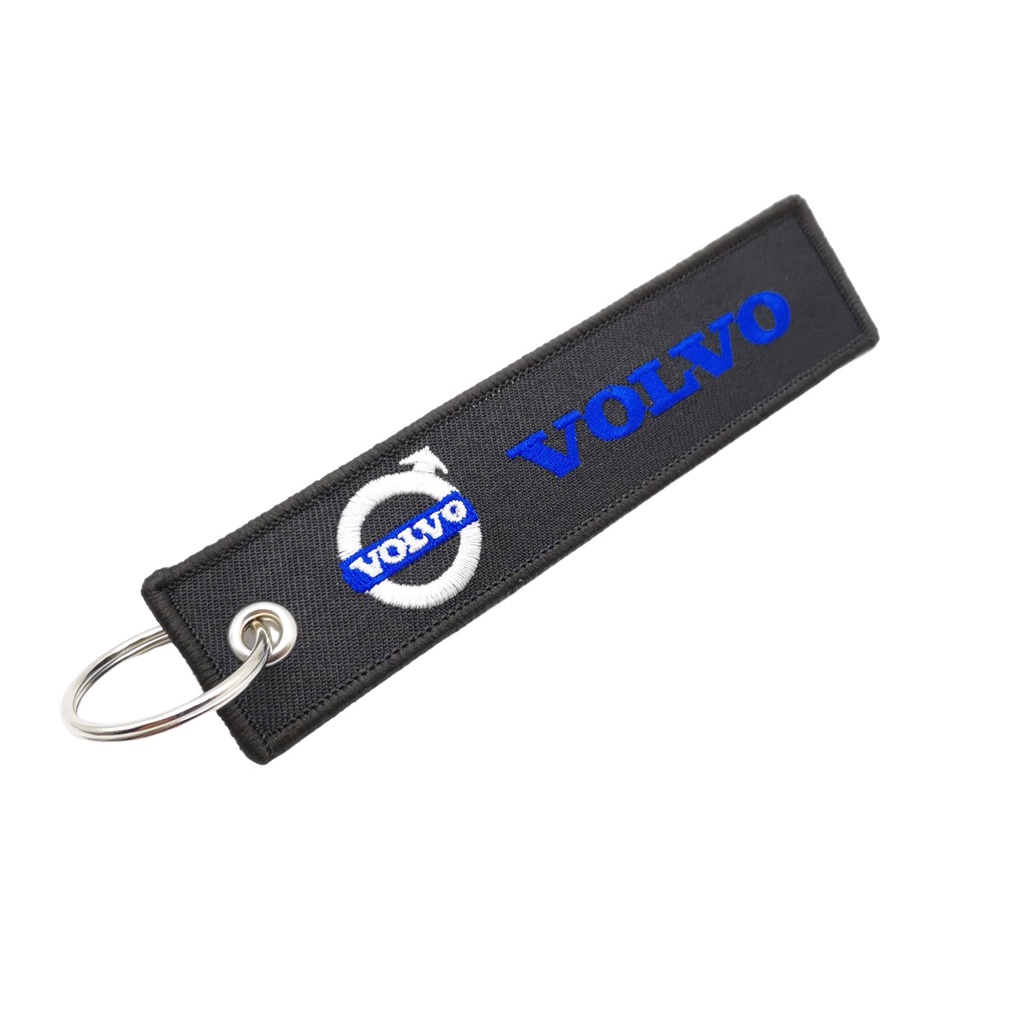 VOLVO Car Logo Cellphone Keytag JDM Style Accessories Keychain for