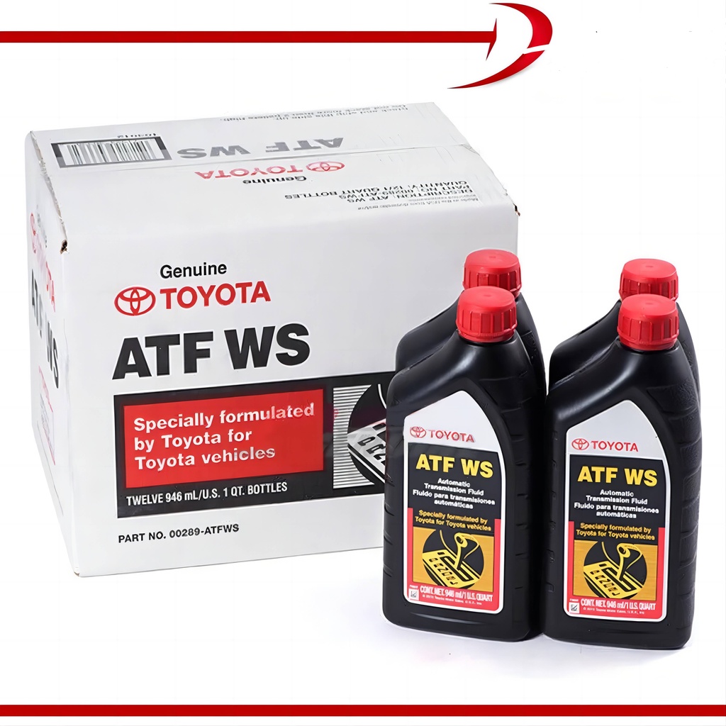 Toyota ATF WS Automatic Transmission oil Fluid Genuine ATFWS For Lexus Scion 1L 946ml / 1 Quart