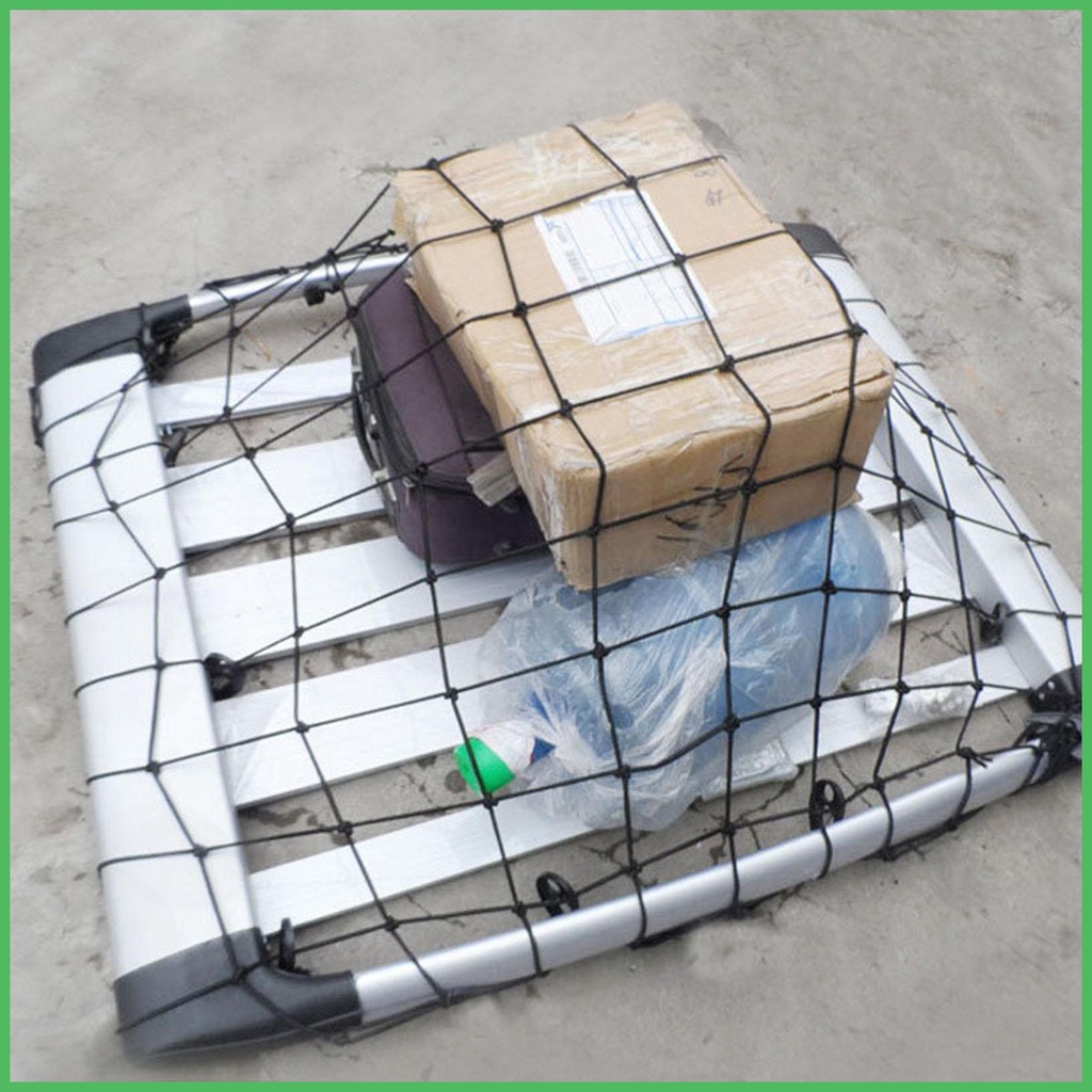 Bungee Cargo Net Stretchy Cargo Carrier Net as Useful Roof Rack Accessories Elastic Durable