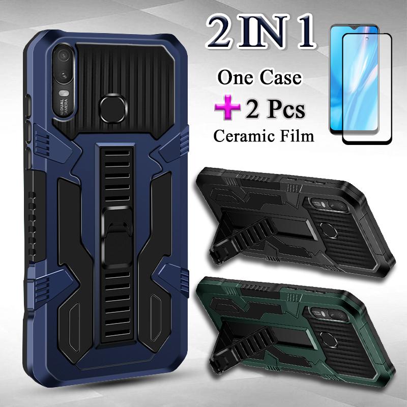 2 IN 1 For VIVO Y11 2019 VIVO 1906 Case Armored sli…