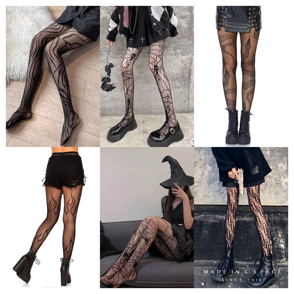 Girls Halloween Skull & Spider Web Print Leggings - Fancy Dress Costume (Ages 3-13)
