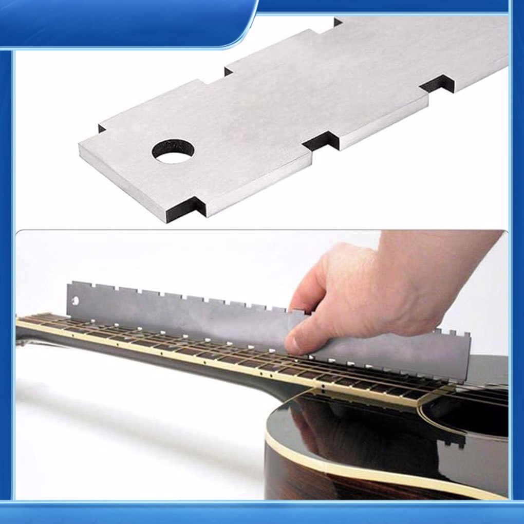 1/2/3 Stainless Steel Electric Guitar Ruler Tool Precision And Accuracy