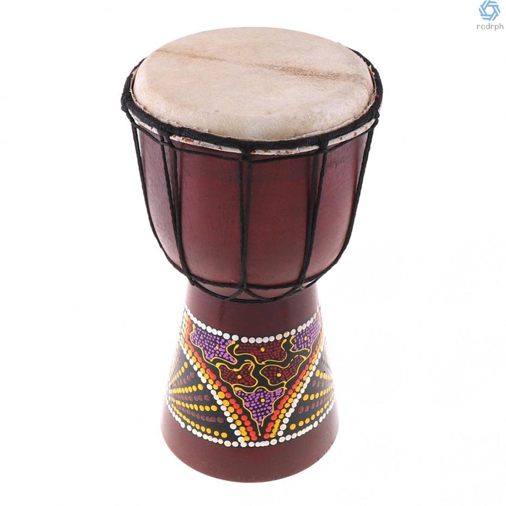 Hand-Carved African Djembe Drum Percussion Instrument for Traditional ...