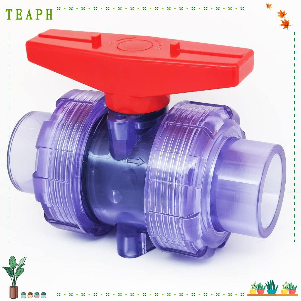 TEAPH Oneway Valve, PVC 3/4 inch Check Valve, Heavy Duty True Union