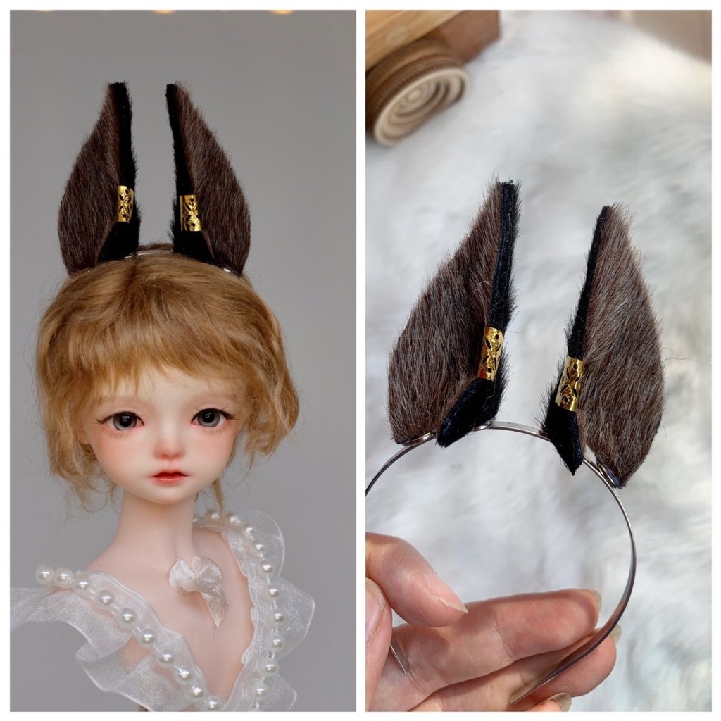 bjd doll animal hair band/headdress dubinquan ear dog ear hair band 1/4 ...