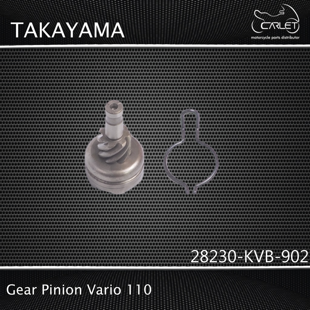 Takayama Pinion Gear/Pinion Gear Kick Starter Vario 110 (7T) Shopee