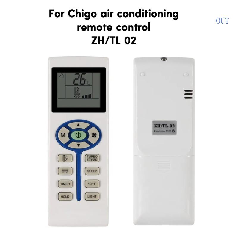 OUT Remote Controller LCD A C Remote Control for CHIGO ZH TL02 Air ...