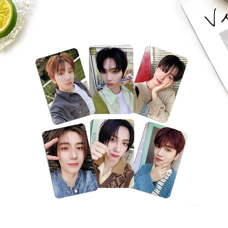6pcs BOY NEXT DOOR WHY Photocards 2024 SEASONS GREETINGS Álbum Edição