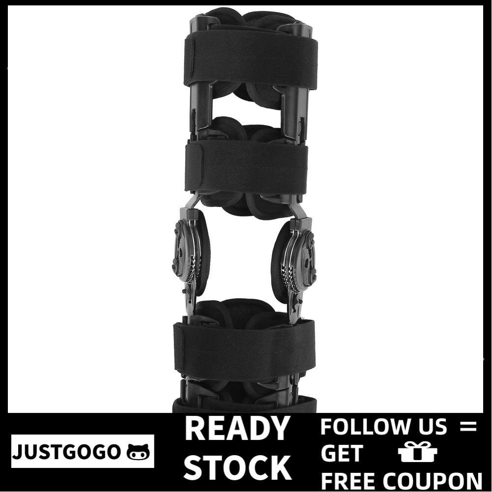 Justgogo Hinged Immobilizer Knee Brace Postoperation Recovery Support ...