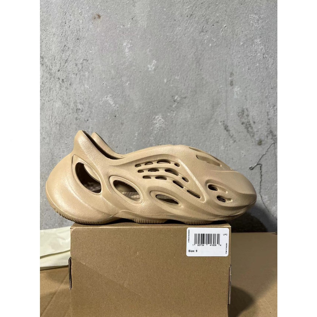 LW BATCH Yeezy Foam Runner "Ochre" Coconut Hole Shoes Item No Shopee