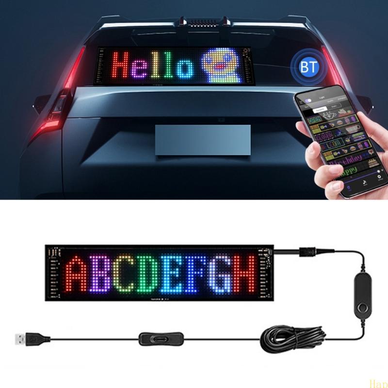 Hap App Remote Control Programmable Scrolling Advertising Flexible DIY ...