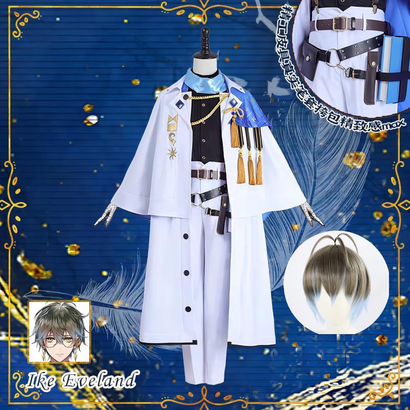 Hololive Vtuber Lke Eveland Cosplay Perruque