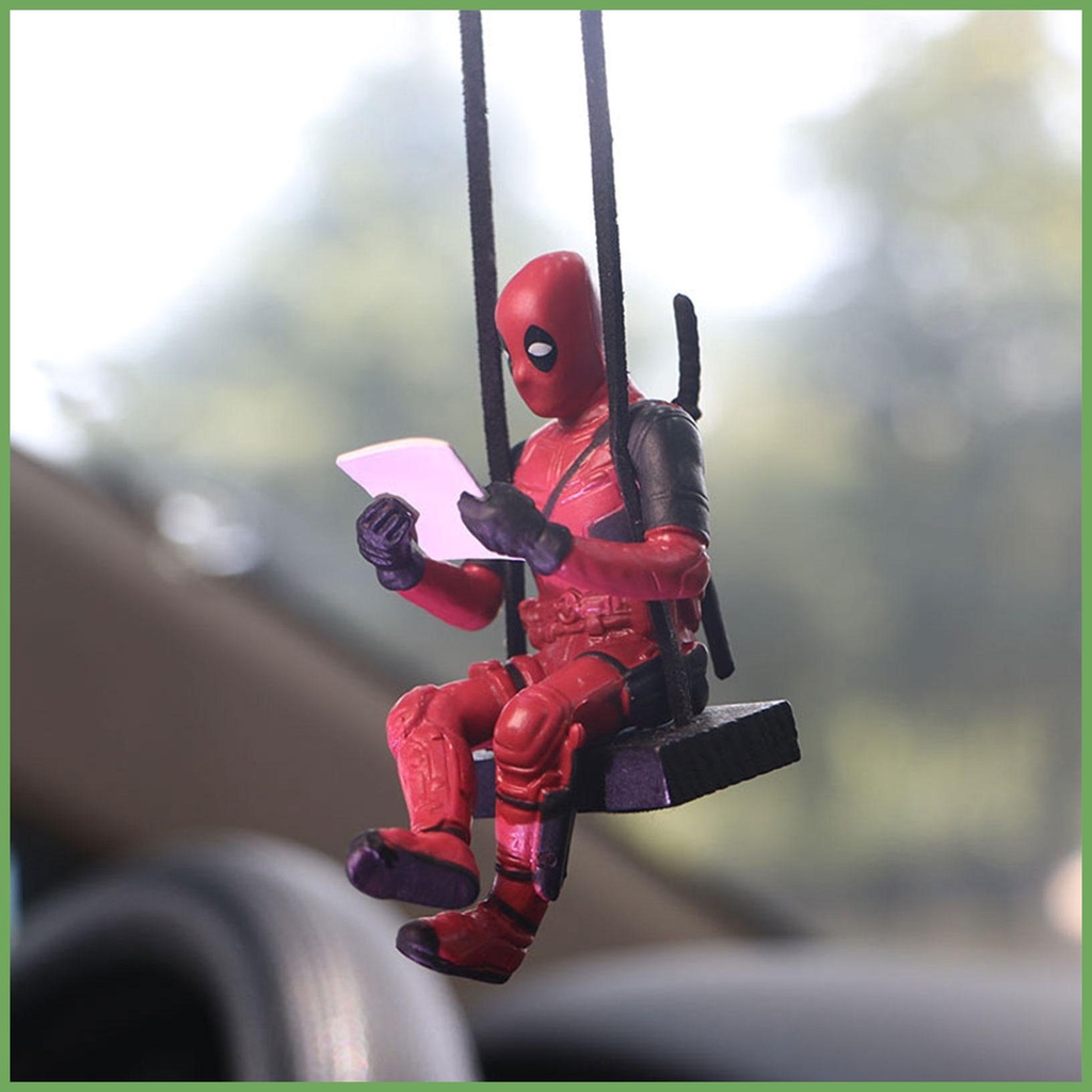 Creative Car Pendant Car Rearview Mirror Pendant Cute Reading Book ...