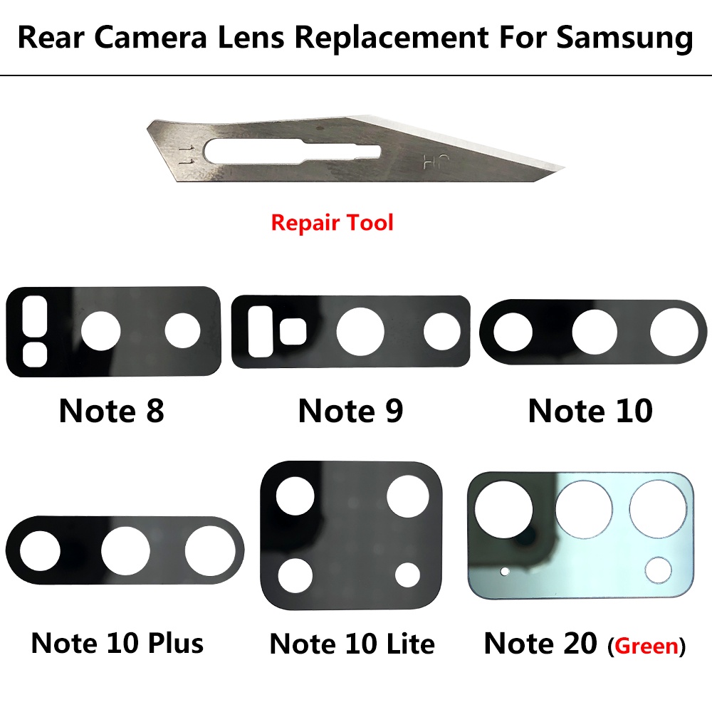 New Camera Glass Lens Back Rear Camera Glass Lens For Samsung Note 10 ...